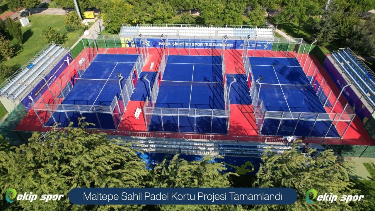 İstanbul Maltepe Sahil Padel Kortu Projesi