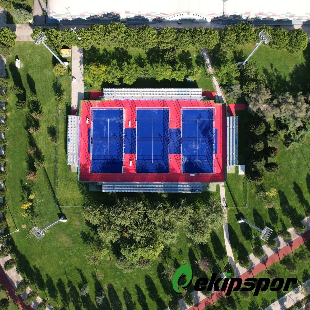 Padel kortu yapımı