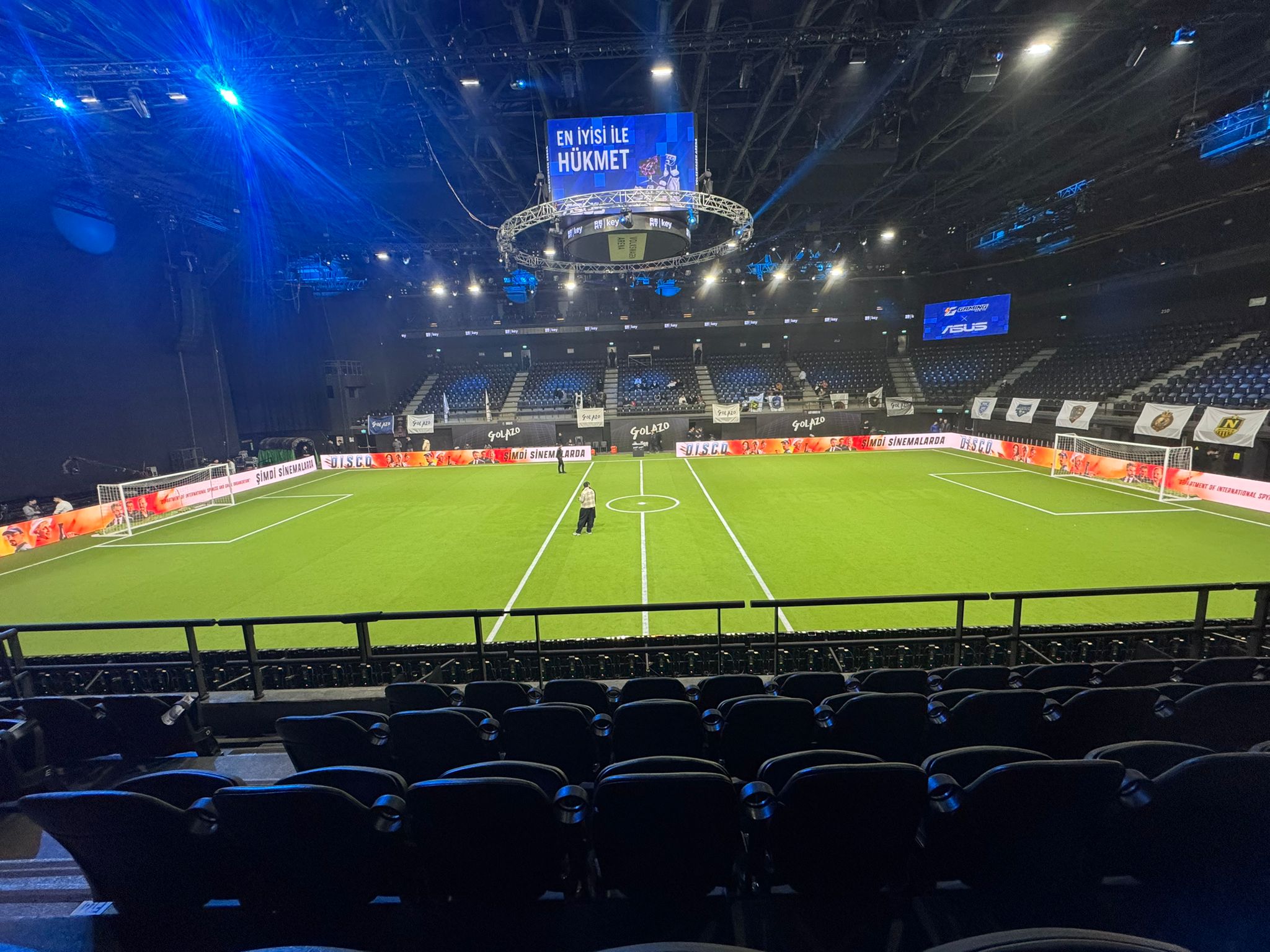 Global spor markası Adidas tarafından düzenlenen Golazo Turnuvası organizasyonunda, saha zemini olarak Ekip Spor (Ekip Grass) sentetik suni çim sistemi tercih edilmiştir.