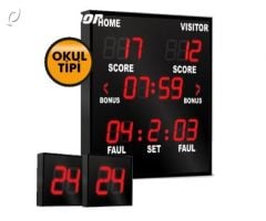 Çok Amaçlı Okul Tipi Skorboard