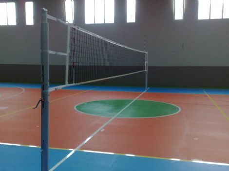 Voleybol Direği Teleskopik Yükseklik Ayarlı  Metal