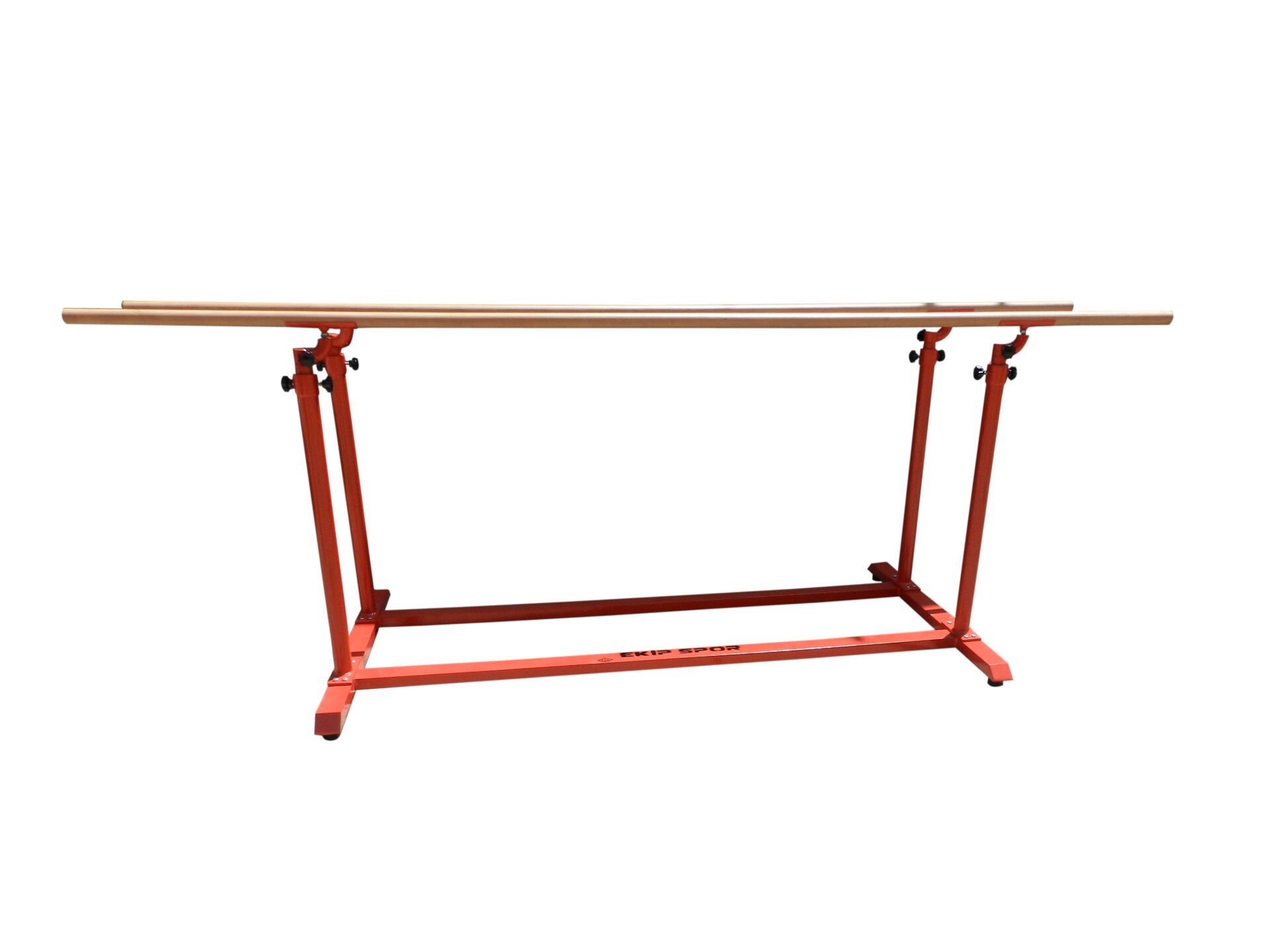 Paralel Bar Alanı Arabası ile Birlikte 120 x 350 x 120 – 185 cm